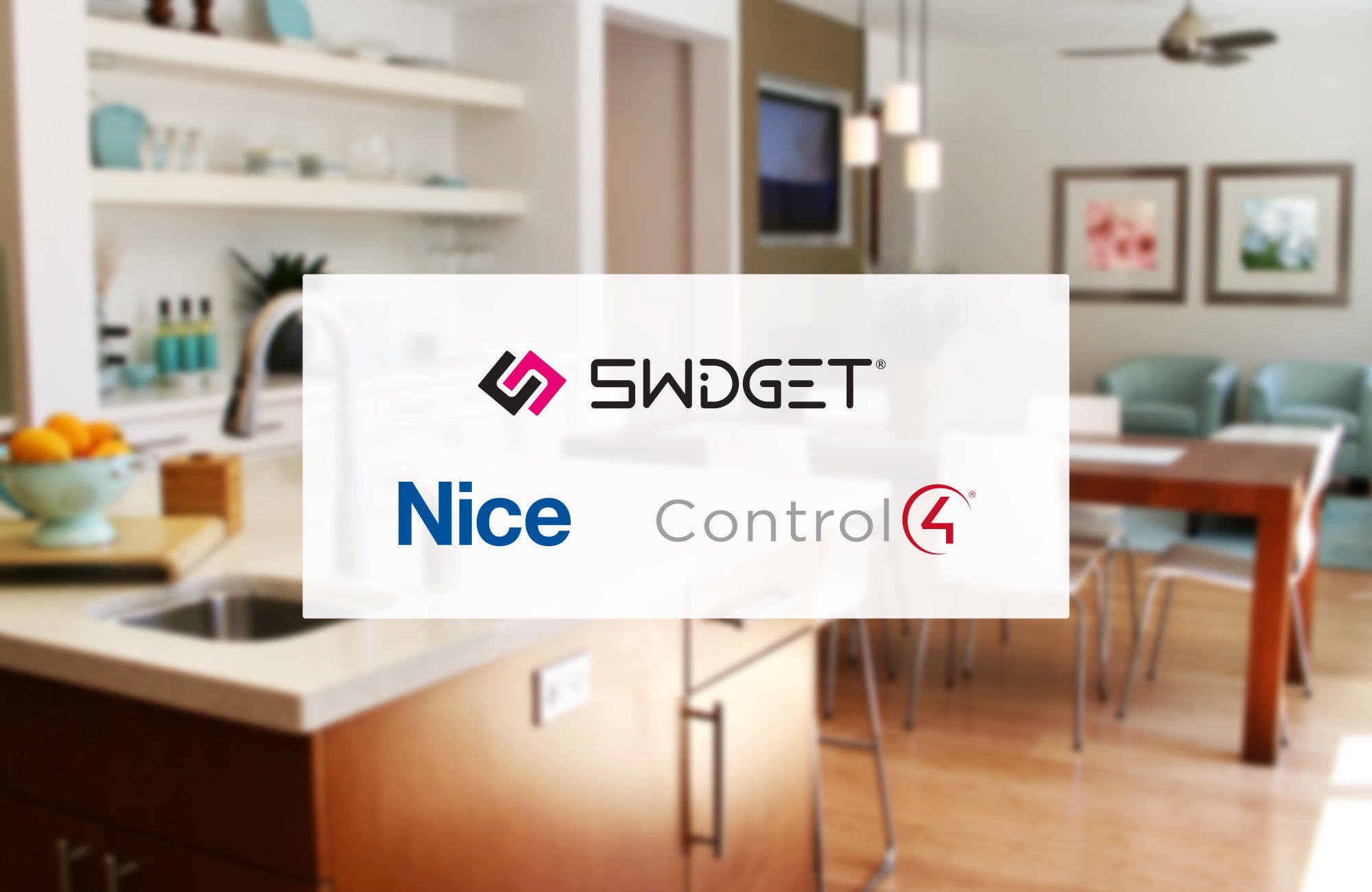 Swidget Elevates Home Automation Experience with Control4 and Nice Integrations
