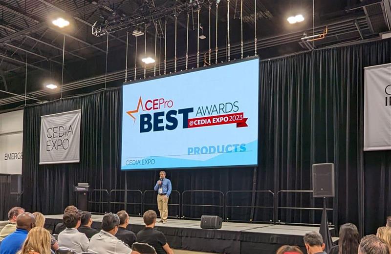 Swidget Wins 2023 CE Pro BEST Product Award for Innovative Video Camera Insert at CEDIA Expo