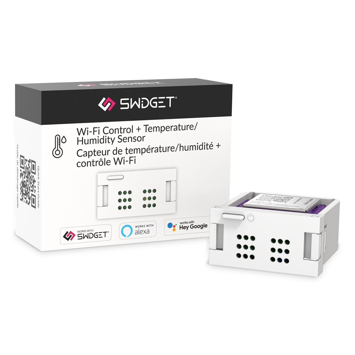 Swidget Wi-Fi Control + Temperature and Humidity Insert