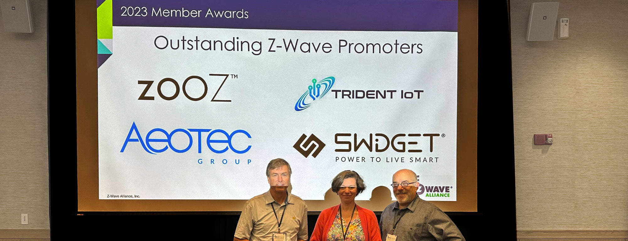 Swidget Wins Two Z-Wave Alliance Awards at Member Summit