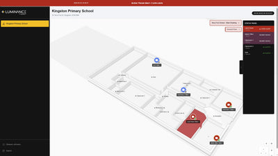 <p><strong>Unified Dashboard</strong><br/>•  Room-level 3D mapping<br/>•  Bi-directional alert activation & management<br/>•  Integration with your existing systems (PA, phones, computers)<br/>•  Centralized activity logs<br/>•  Real-time device status<br/></p>