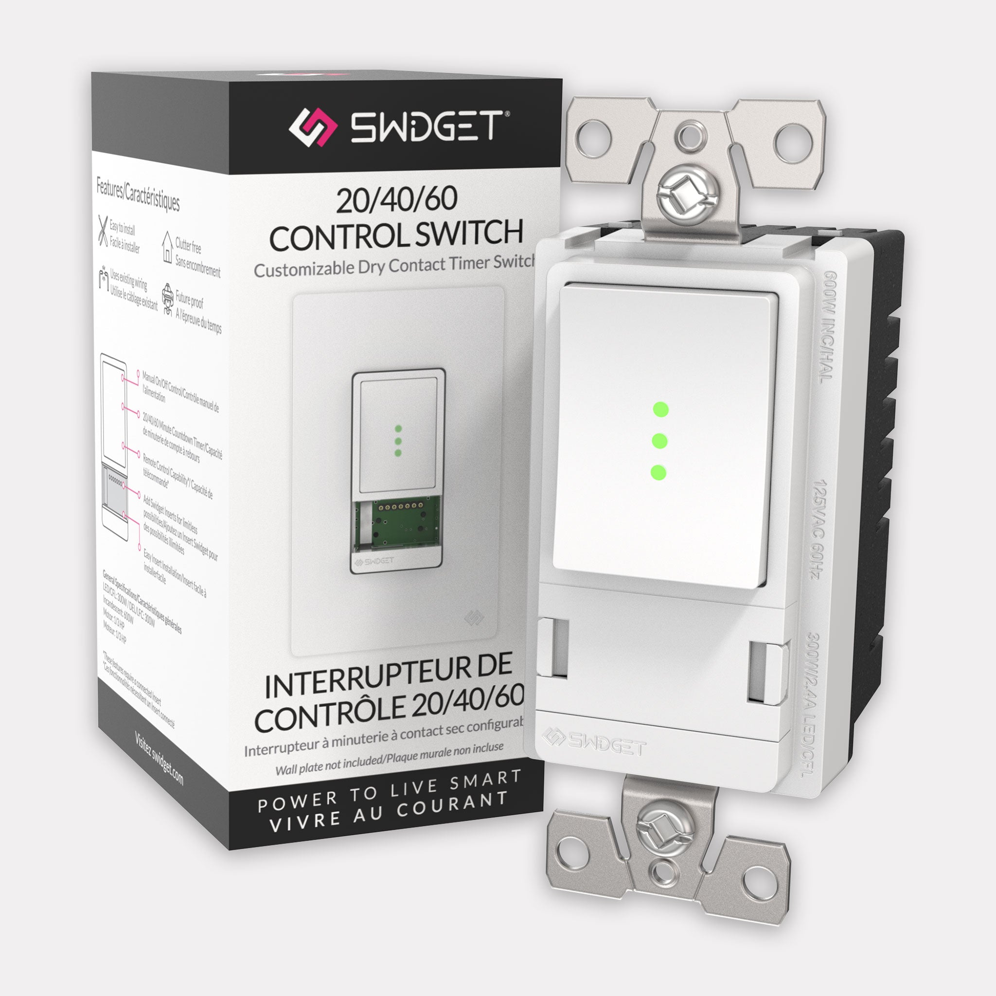 Swidget 20-40-60 Control Switch